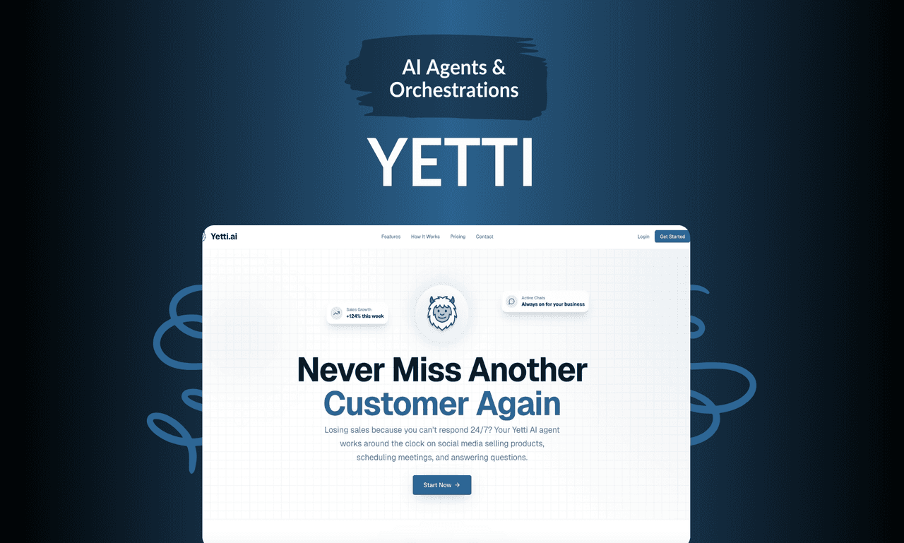 Yetti.ai - AI Agent Platform for Instagram Feature Image